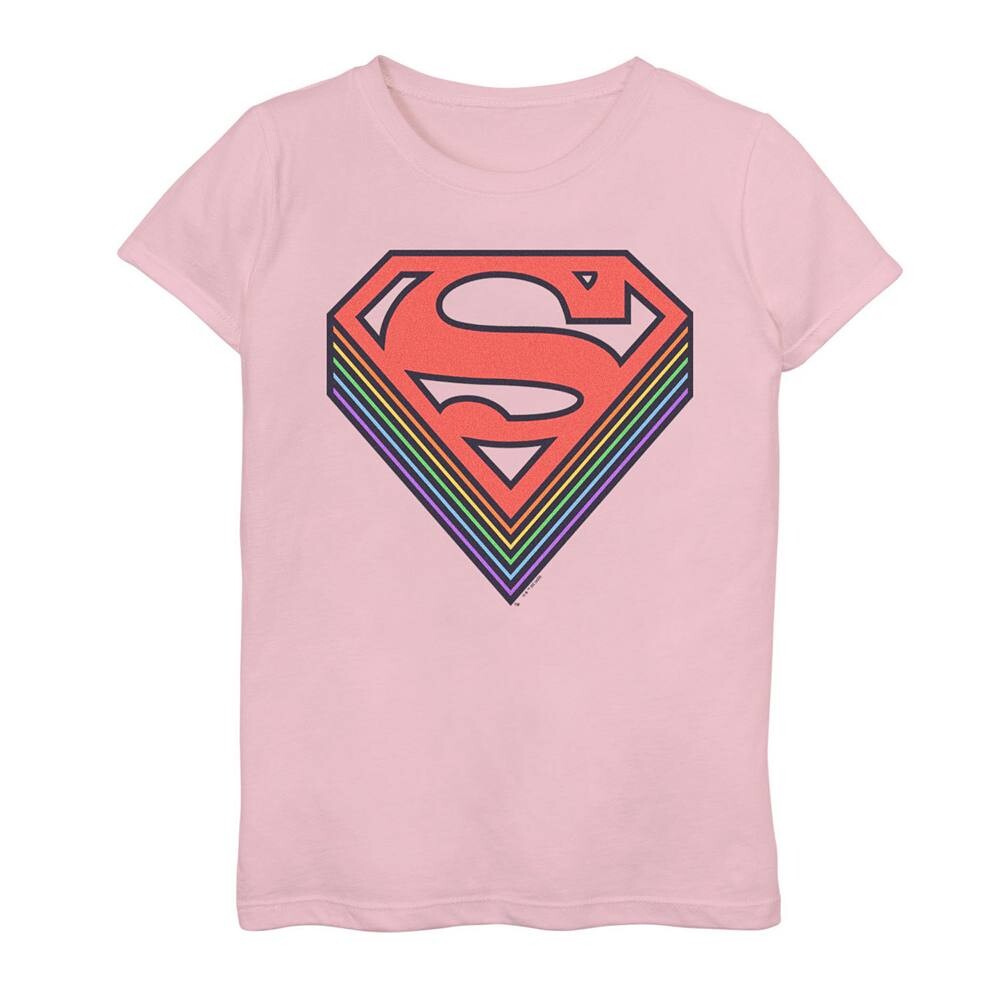 Футболка с эмблемой Superman Pride Drop Shadow для девочек Licensed Character, розовый
Футболка с эмблемой Superman Pride Drop Shadow для девочек Licensed Character, розовый