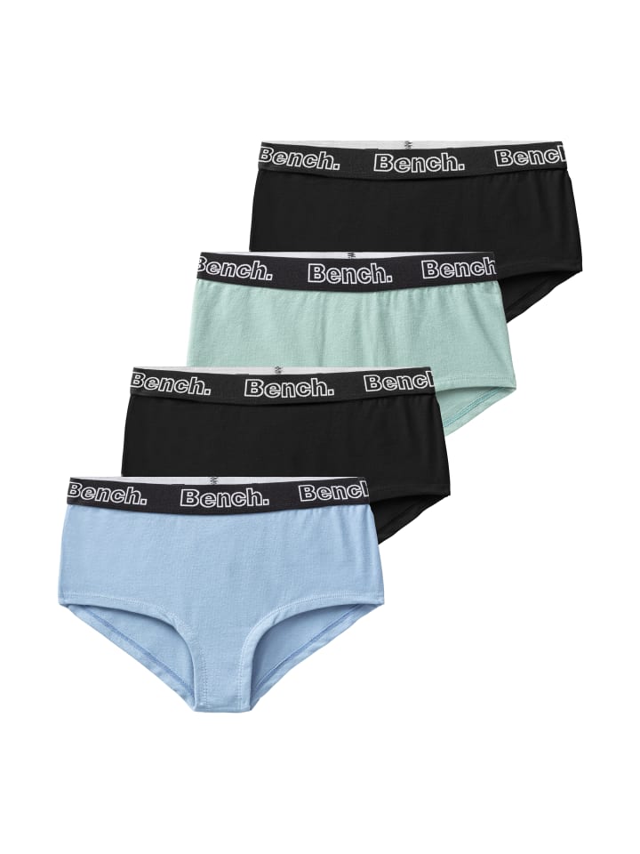 Bench Трусики светло-голубого / шалфейного / черного цвета
Bench Трусики светло-голубого / шалфейного / черного цвета