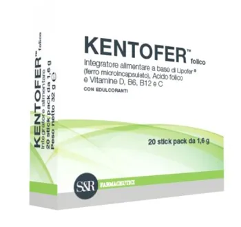 Kentofer Folico 20 Stickpack Железо и витаминная добавка S&R Farmaceutici
Kentofer Folico 20 Stickpack Железо и витаминная добавка S&R Farmaceutici