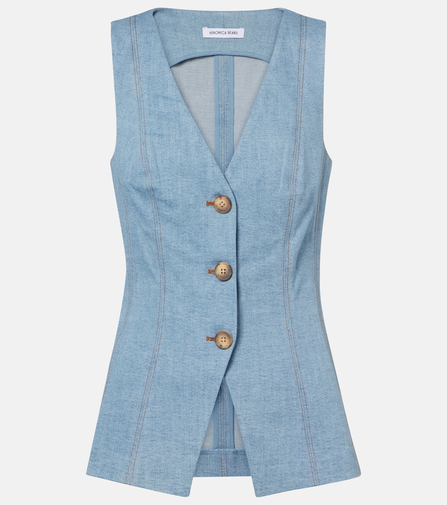 Джинсовая жилетка Avalina Veronica Beard, Blue Mirage
Джинсовая жилетка Avalina Veronica Beard, Blue Mirage