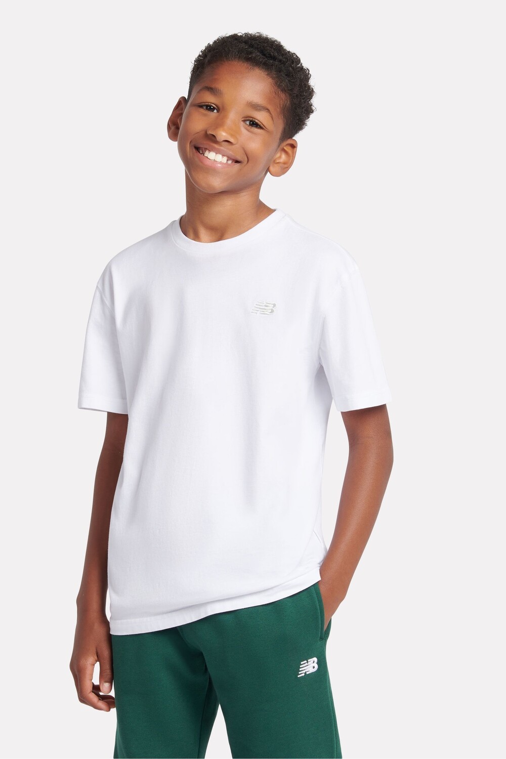 Футболка с маленьким логотипом для мальчиков New Balance, белый
Футболка с маленьким логотипом для мальчиков New Balance, белый
