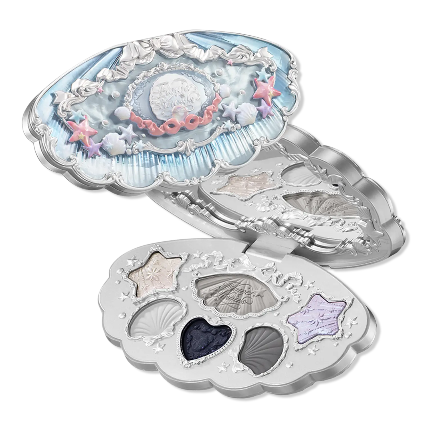 Палитра теней Shell's Jewel Collection 6-Color Makeup Palette Flower Knows, 03 Deep Sea (sultry smoke)
Палитра теней Shell's Jewel Collection 6-Color Makeup Palette Flower Knows, 03 Deep Sea (sultry smoke)