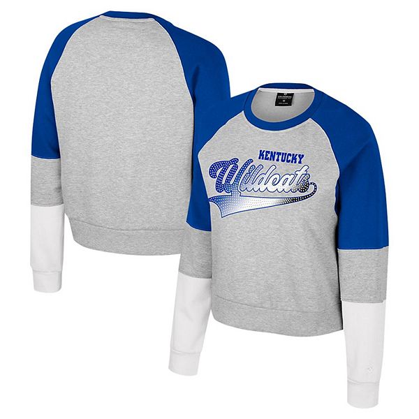 Женский свитшот heather gray kentucky wildcats katinka с декором стразами и круглым вырезом Colosseum
Женский свитшот heather gray kentucky wildcats katinka с декором стразами и круглым вырезом Colosseum