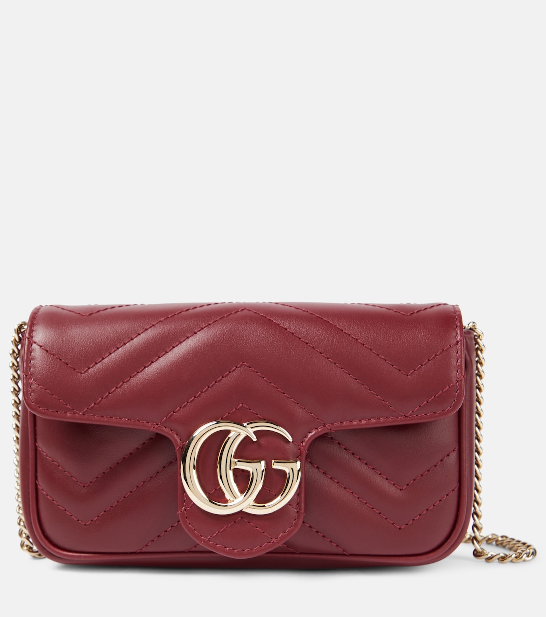 Миниатюрная кожаная сумка GG Marmont через плечо Gucci, Rosso Ancora/Ros.Anc
Миниатюрная кожаная сумка GG Marmont через плечо Gucci, Rosso Ancora/Ros.Anc