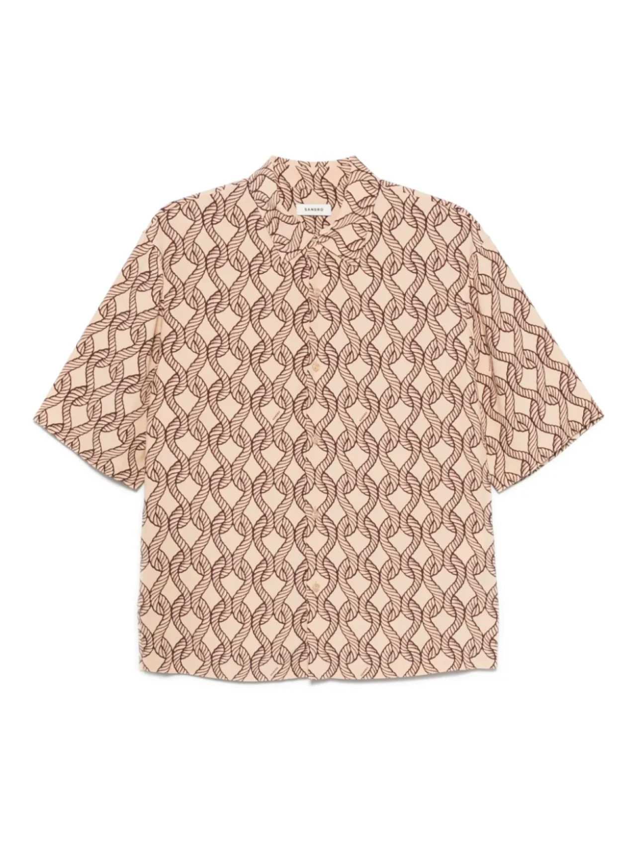 SANDRO рубашка с принтом, нейтральный
SANDRO рубашка с принтом, нейтральный