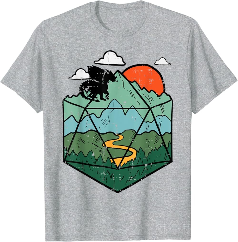 Мужская футболка RPG Mountain Gamer, светло-серый
Мужская футболка RPG Mountain Gamer, светло-серый