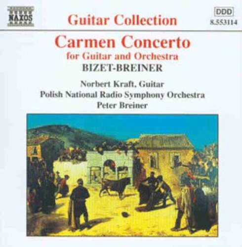 CD диск Bizet / Kraft / Breiner: Carmen Concerto for Guitar & Orchestra
CD диск Bizet / Kraft / Breiner: Carmen Concerto for Guitar & Orchestra