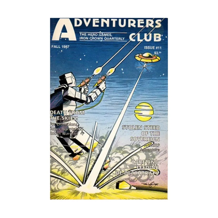 Журнал #11 "Stolen Steed of the Sovereign - MERP Adventure, Death from the Skies!", Adventurer's Club Magazine
Журнал #11 "Stolen Steed of the Sovereign - MERP Adventure, Death from the Skies!", Adventurer's Club Magazine