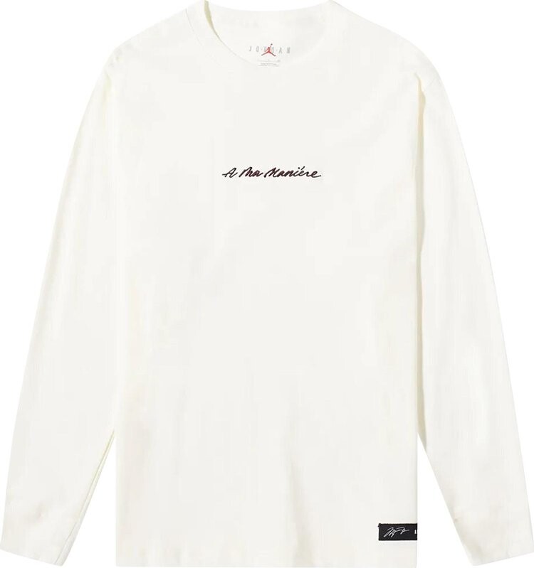 Лонгслив Air Jordan x A Ma Maniere Long-Sleeve Tee 'Sail', кремовый, Бежевый, Лонгслив Air Jordan x A Ma Maniere Long-Sleeve Tee 'Sail', кремовый
Лонгслив Air Jordan x A Ma Maniere Long-Sleeve Tee 'Sail', кремовый, Бежевый, Лонгслив Air Jordan x A Ma Maniere Long-Sleeve Tee 'Sail', кремовый