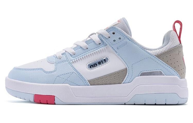 Кеды, скейтборд обувь женская низкая белый/серый/синий Qiaodan
Кеды, скейтборд обувь женская низкая белый/серый/синий Qiaodan