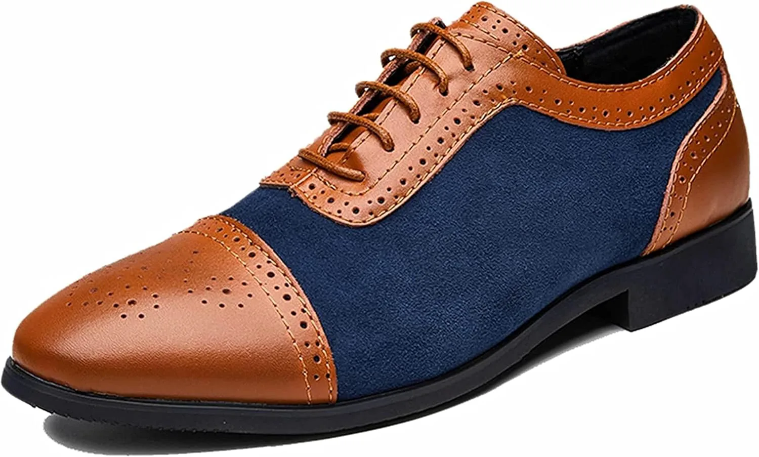 Мужские оксфорды Yiozoi, смешанные цвета, шнуровка, заостренные кожаные туфли для свадеб, вечеринок и деловых мероприятий, синий
Мужские оксфорды Yiozoi, смешанные цвета, шнуровка, заостренные кожаные туфли для свадеб, вечеринок и деловых мероприятий, синий