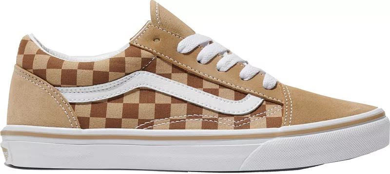 Детские кроссовки в шахматную клетку Vans для начальной школы Old Skool, коричневый/белый
Детские кроссовки в шахматную клетку Vans для начальной школы Old Skool, коричневый/белый