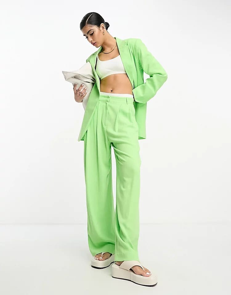 Брюки ASOS DESIGN Inverted Pleat Wide Leg With Linen, салатовый, Зеленый, Брюки ASOS DESIGN Inverted Pleat Wide Leg With Linen, салатовый
Брюки ASOS DESIGN Inverted Pleat Wide Leg With Linen, салатовый, Зеленый, Брюки ASOS DESIGN Inverted Pleat Wide Leg With Linen, салатовый