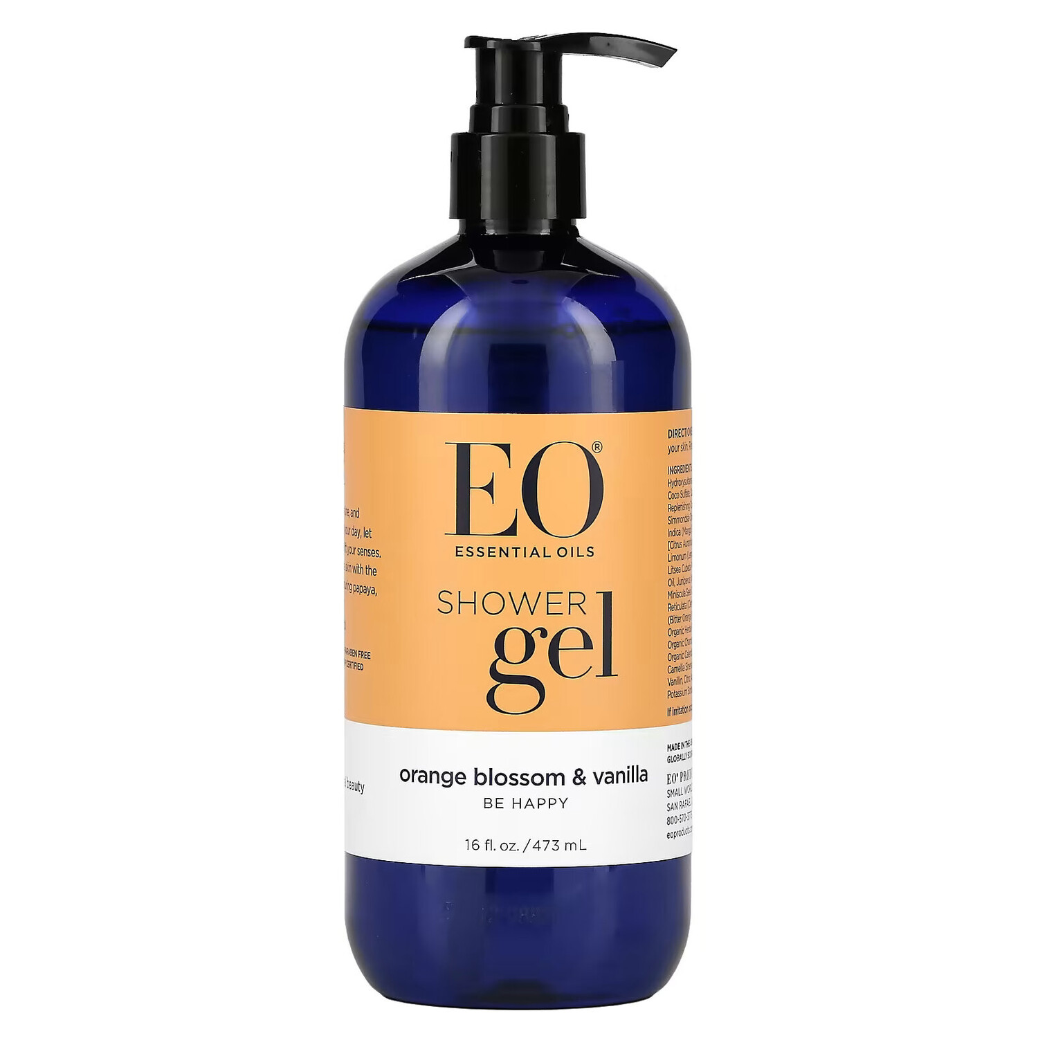 EO Products, Гель для душа, апельсиновый цвет и ваниль, 16 жидких унций (473 мл)
EO Products, Гель для душа, апельсиновый цвет и ваниль, 16 жидких унций (473 мл)