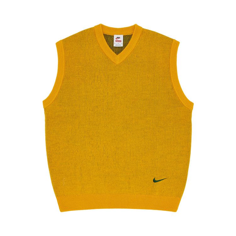 Свитер Supreme x Nike Sweater Vest 'Yellow'
Свитер Supreme x Nike Sweater Vest 'Yellow'
