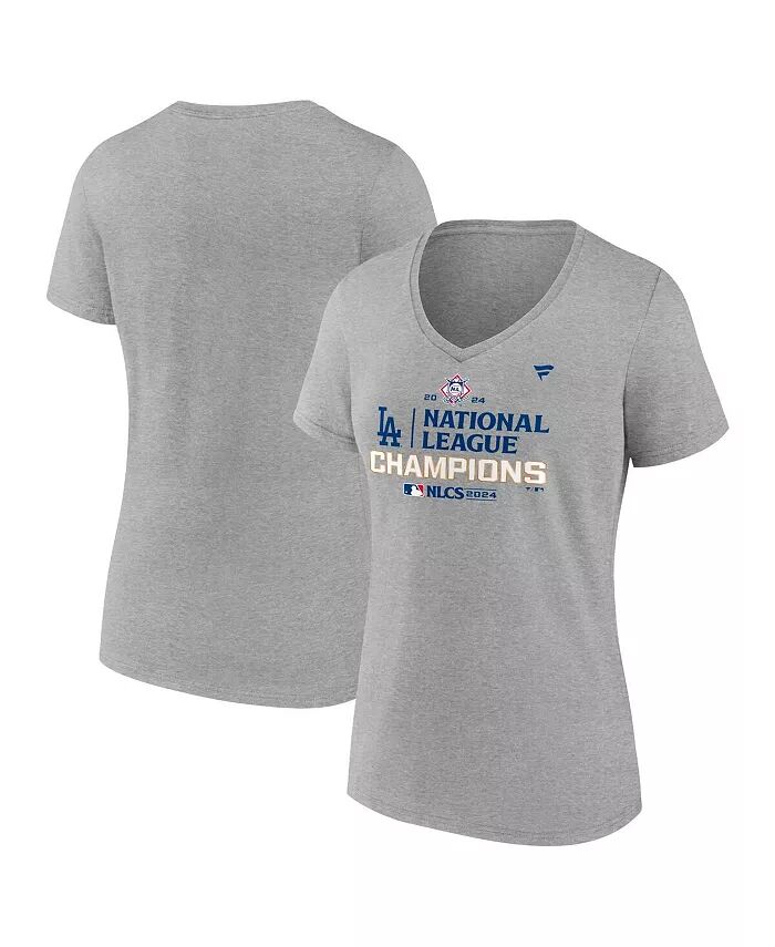 Женская футболка Heather Gray Los Angeles Dodgers 2024 National League Champions Locker Room с V-образным вырезом Fanatics
Женская футболка Heather Gray Los Angeles Dodgers 2024 National League Champions Locker Room с V-образным вырезом Fanatics