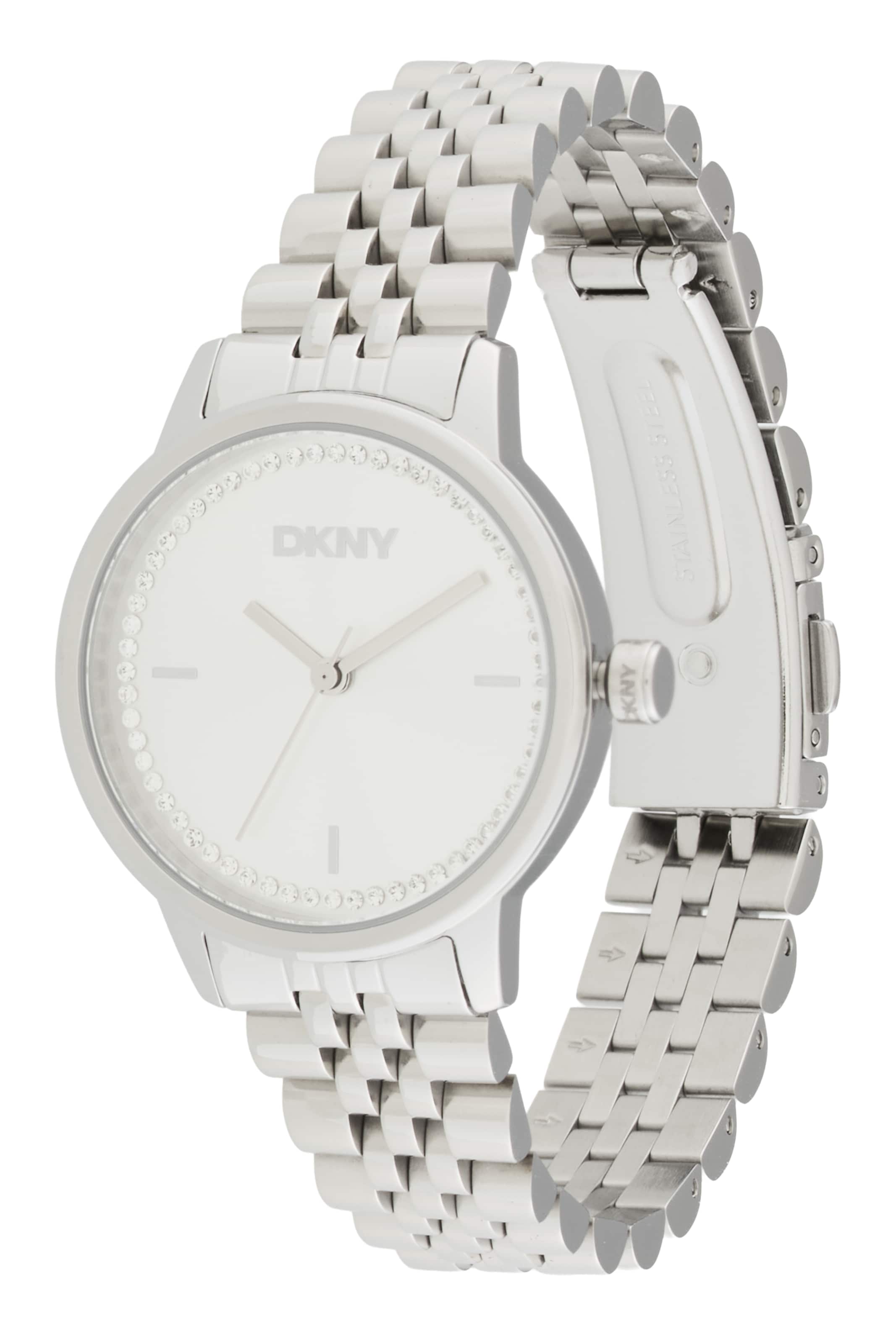 DKNY Серебряные аналоговые часы
DKNY Серебряные аналоговые часы