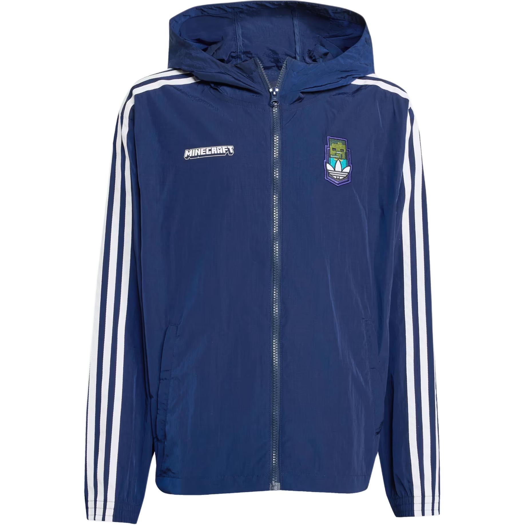 Adidas Originals Minecraft Collaboration, куртка Midnight Indigo для подростков
Adidas Originals Minecraft Collaboration, куртка Midnight Indigo для подростков