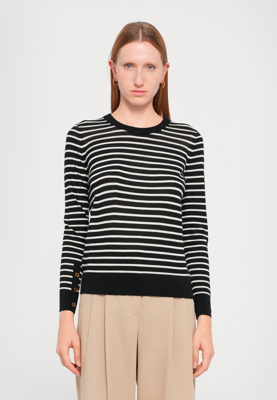 Джемпер MICHAEL Michael Kors STRIPE BUTTON SLEEVE, Black/White/Black
Джемпер MICHAEL Michael Kors STRIPE BUTTON SLEEVE, Black/White/Black