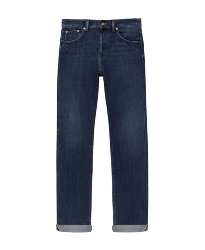 Джинсы прямого кроя с пятью карманами Dondup, синий
Джинсы прямого кроя с пятью карманами Dondup, синий