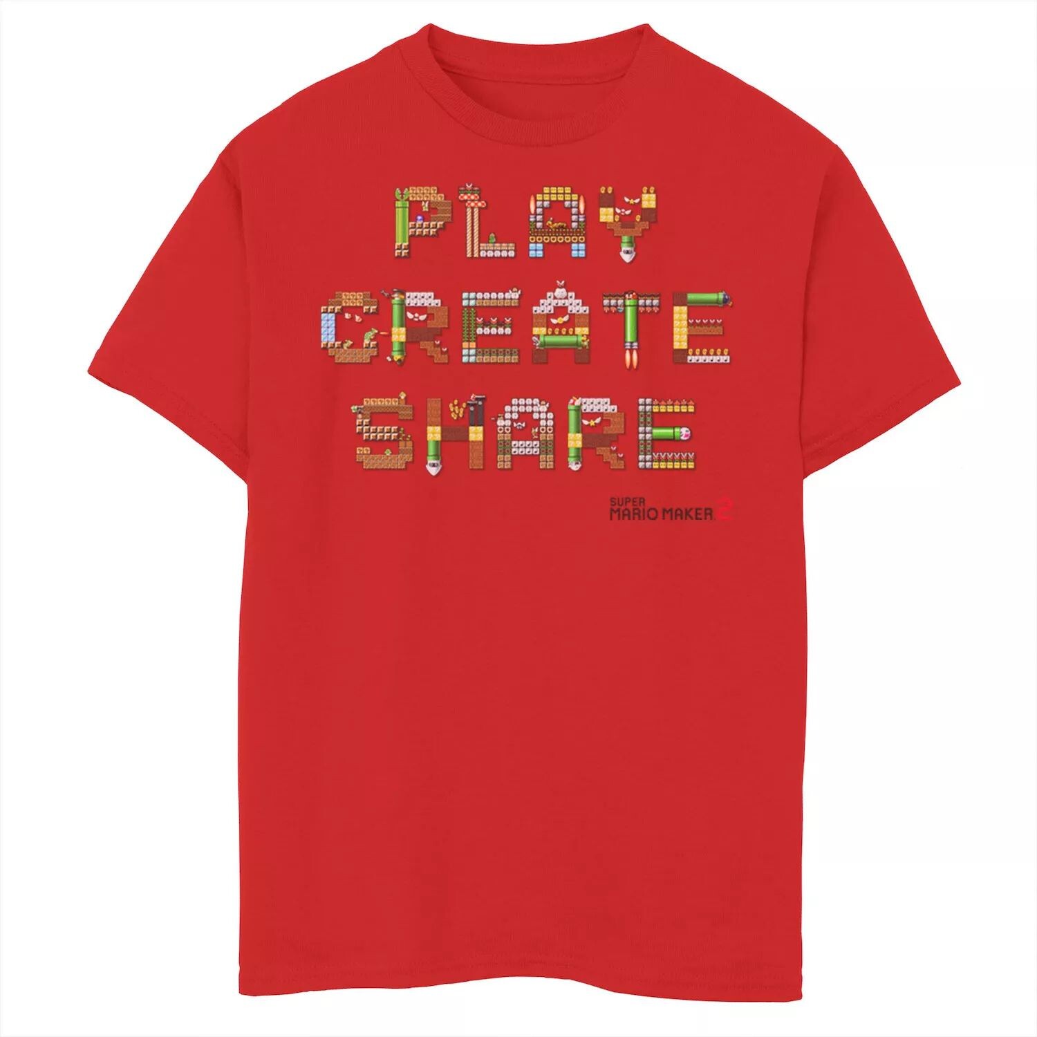 Футболка с графикой Nintendo Super Mario Maker 2 Play Create Share для мальчиков 8–20 лет Licensed Character
Футболка с графикой Nintendo Super Mario Maker 2 Play Create Share для мальчиков 8–20 лет Licensed Character