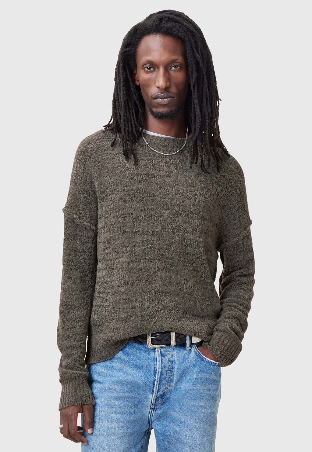 Джемпер CHILLION CREW AllSaints, коричневый
Джемпер CHILLION CREW AllSaints, коричневый