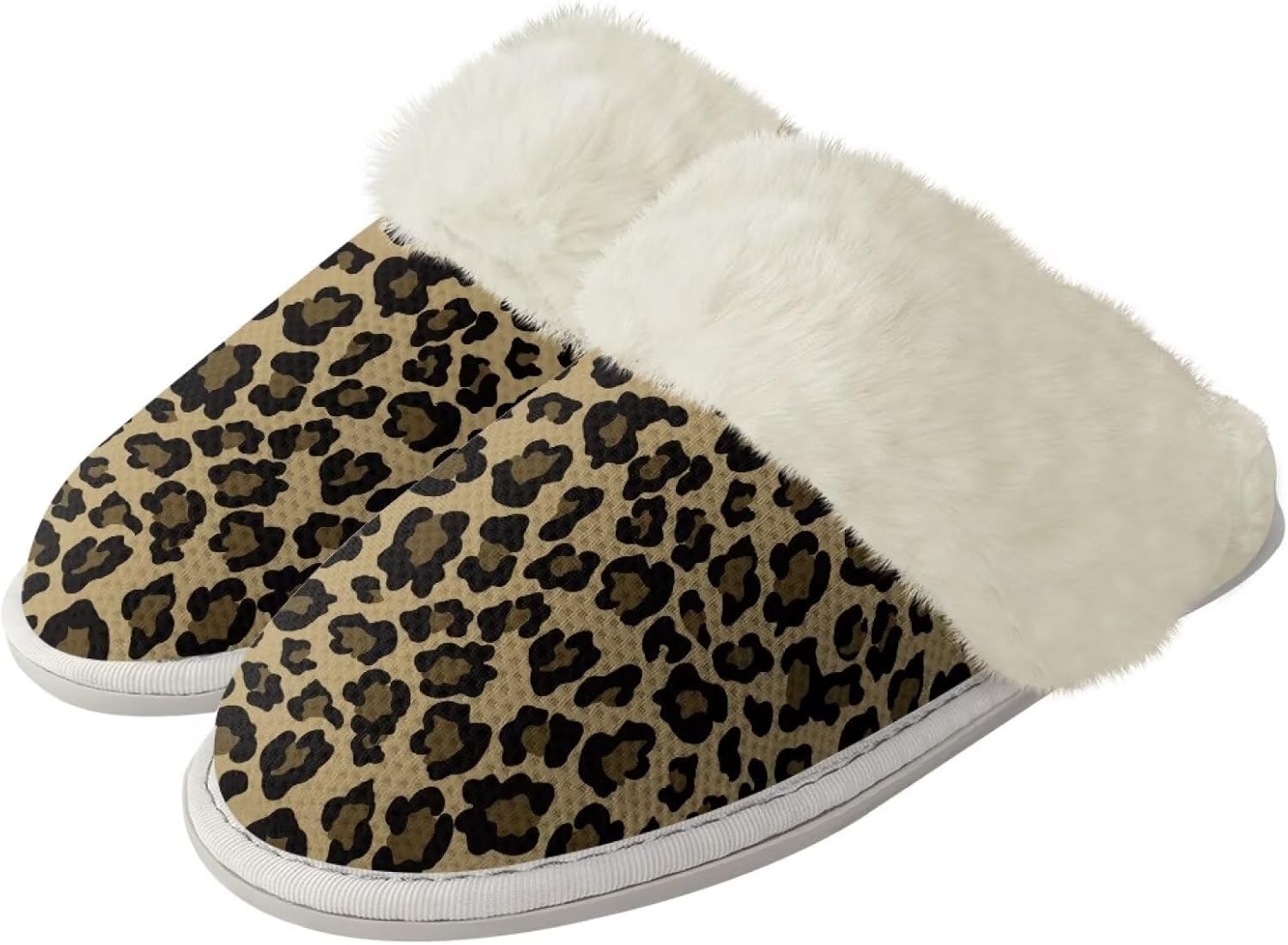 Тапочки Glomenade для женщин и мужчин с отделкой из фланели, домашние туфли с памятью формы, закрытым носком и мягкой подошвой, для использования дома и на улице, Vintage Leopard
Тапочки Glomenade для женщин и мужчин с отделкой из фланели, домашние туфли с памятью формы, закрытым носком и мягкой подошвой, для использования дома и на улице, Vintage Leopard