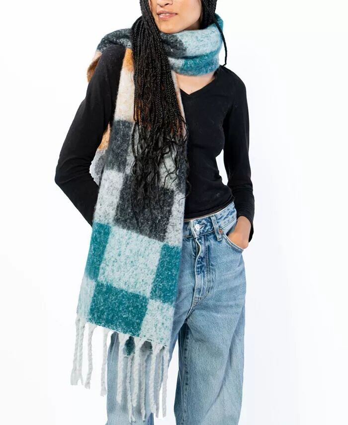 Клетчатый шарф Marcus Adler, черный
Клетчатый шарф Marcus Adler, черный