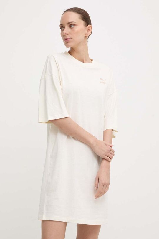 Хлопковое платье Puma, бежевый
Хлопковое платье Puma, бежевый