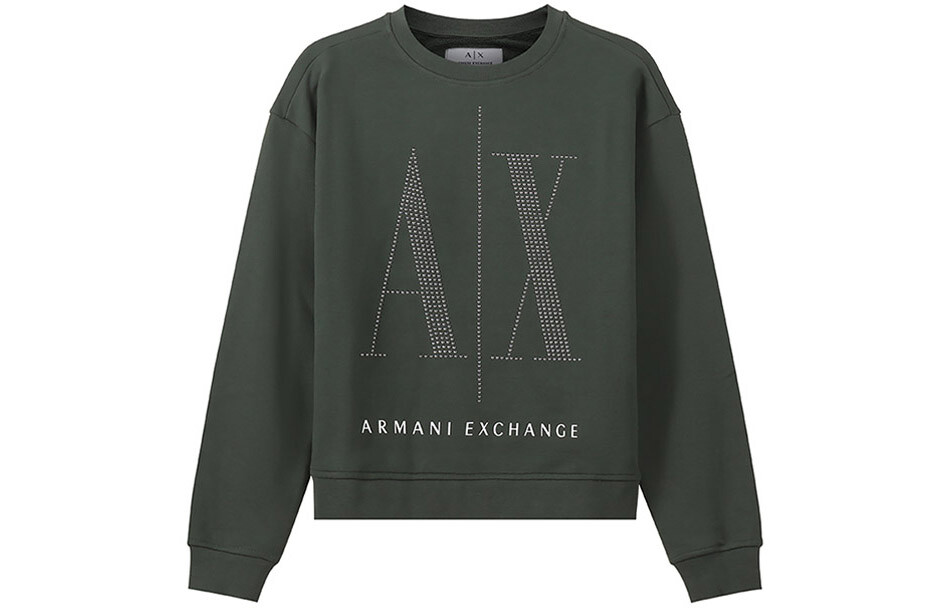 ARMANI EXCHANGE Женская толстовка, цвет Army Green
ARMANI EXCHANGE Женская толстовка, цвет Army Green