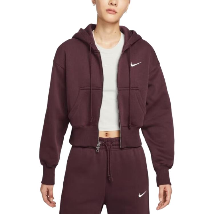 Куртка женская nsw phnx flc crop fz hdy burgundy Nike, Burgundy
Куртка женская nsw phnx flc crop fz hdy burgundy Nike, Burgundy