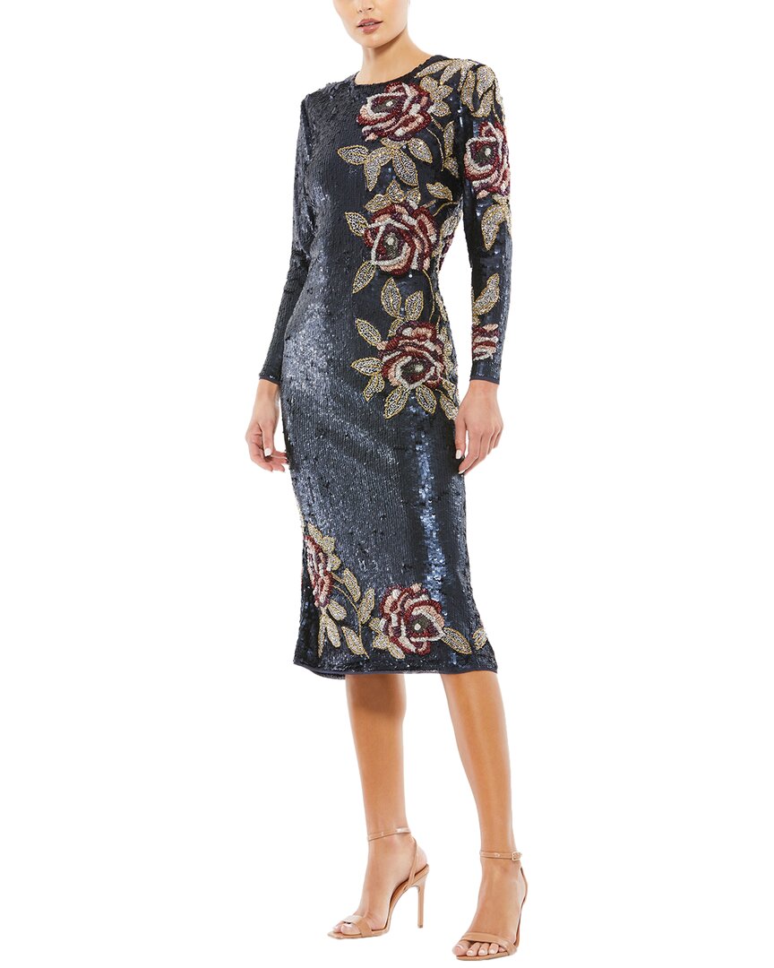 Мак Даггал Асимметричное платье-колонна с пайетками и цветочным принтом Mac Duggal, синий
Мак Даггал Асимметричное платье-колонна с пайетками и цветочным принтом Mac Duggal, синий