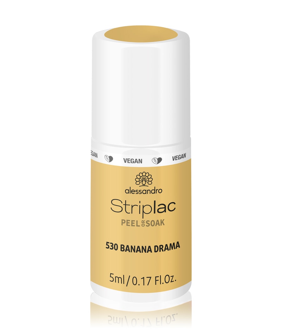 Гель-лак для ногтей Alessandro Striplac Peel or Soak, Nr. 530 - Banana Drama, 5 ml
Гель-лак для ногтей Alessandro Striplac Peel or Soak, Nr. 530 - Banana Drama, 5 ml