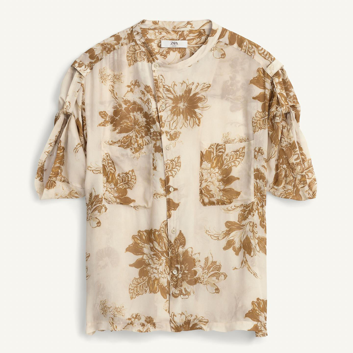 Рубашка Zara Fluid Floral Print
Рубашка Zara Fluid Floral Print