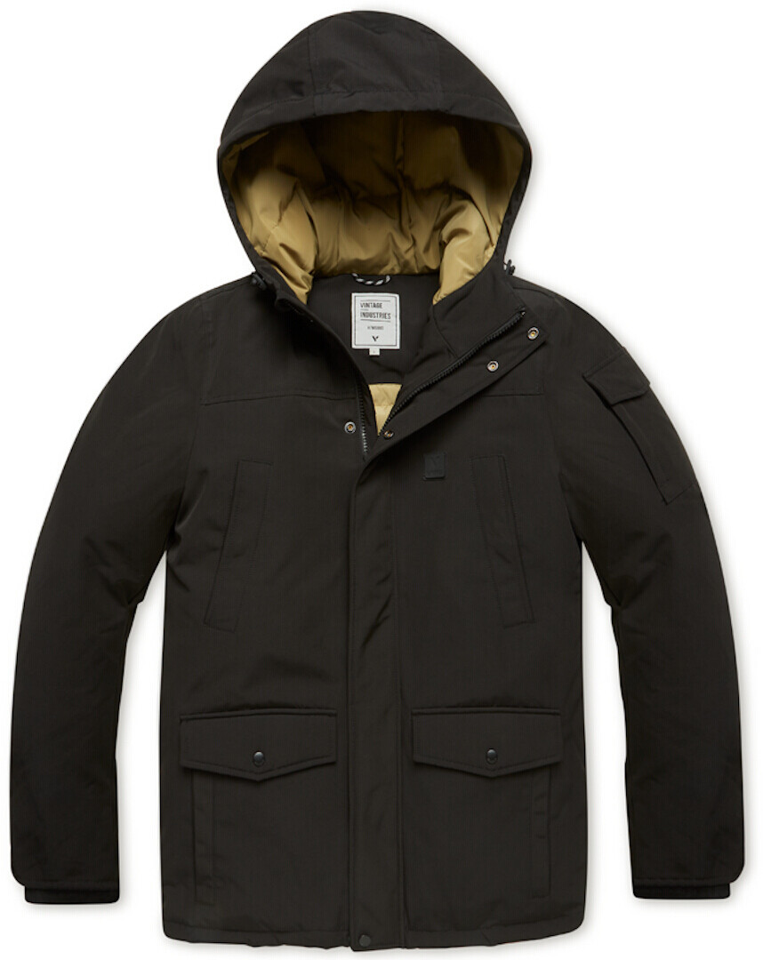 Парка Vintage Industries Gavyn, черная
Парка Vintage Industries Gavyn, черная