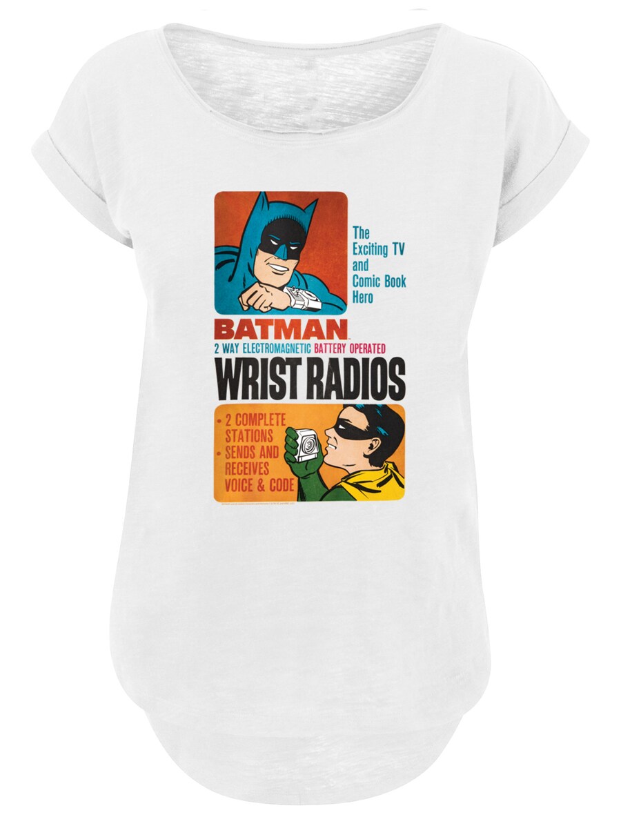 Футболка F4NT4STIC DC Comics Superhelden Batman TV Serie Wrist Radios, Off white
Футболка F4NT4STIC DC Comics Superhelden Batman TV Serie Wrist Radios, Off white