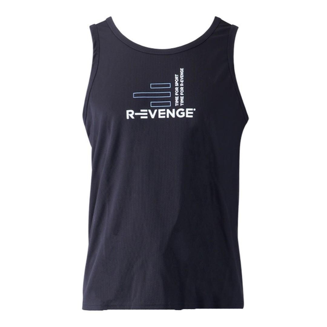 Майка без рукавов для фитнеса унисекс черная R-EVENGE, черный
Майка без рукавов для фитнеса унисекс черная R-EVENGE, черный