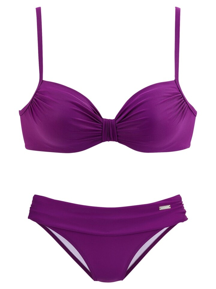 Комплект бикини LASCANA, фуксия
Комплект бикини LASCANA, фуксия