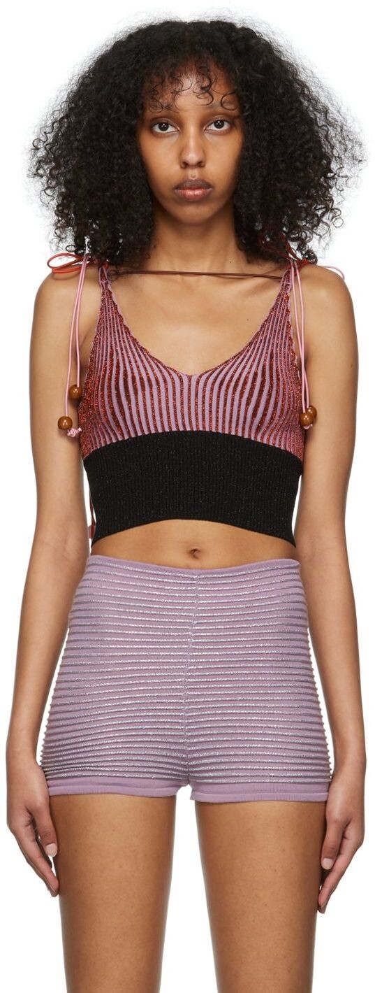 SSENSE Эксклюзивный розовый бюстгальтер ANDREJ GRONAU
SSENSE Эксклюзивный розовый бюстгальтер ANDREJ GRONAU