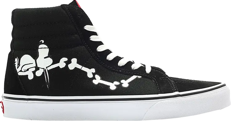 Кеды Vans Peanuts x SK8-Hi Reissue Snoopy Bones, черный
Кеды Vans Peanuts x SK8-Hi Reissue Snoopy Bones, черный