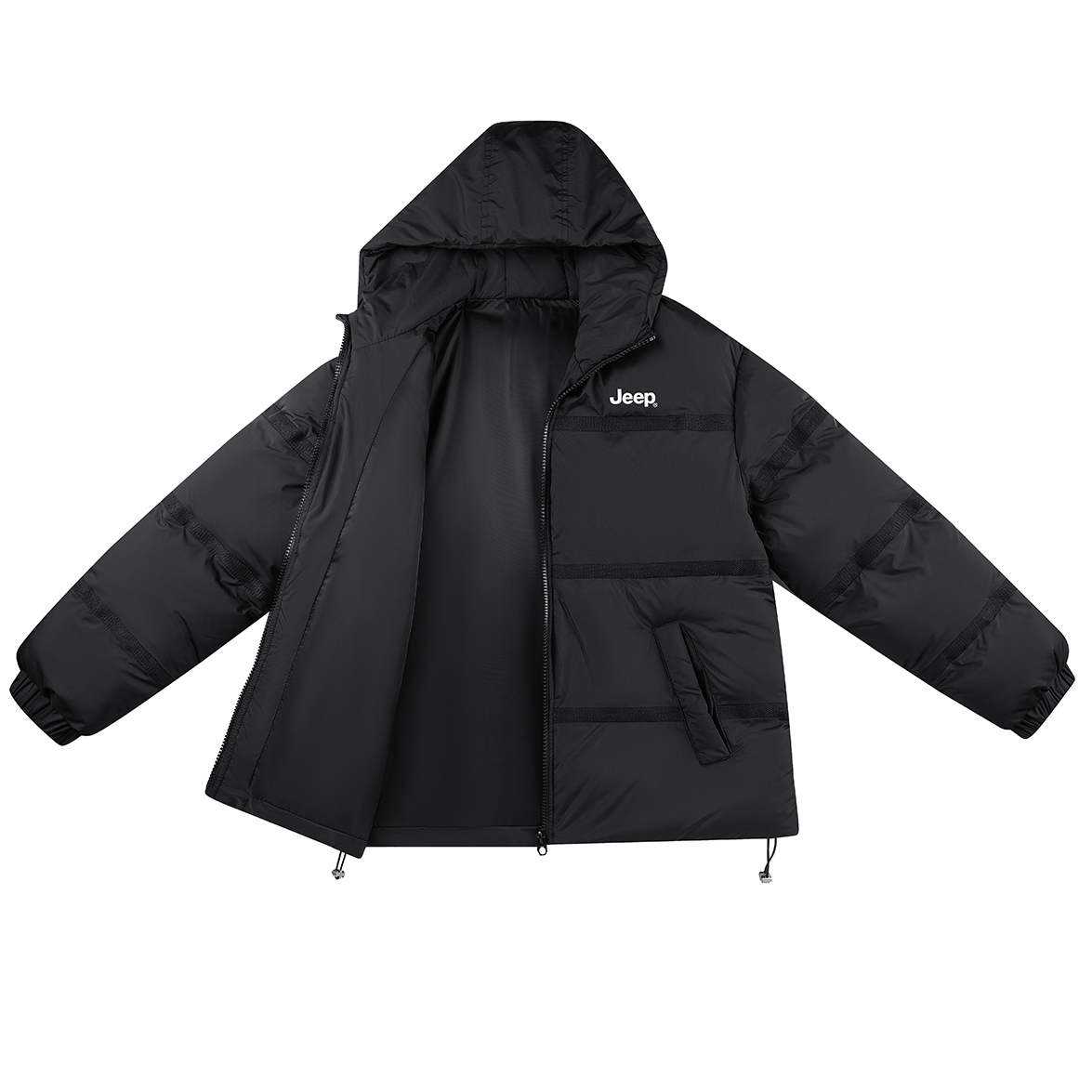 Пуховик Unisex Jeep, Чистый черный
Пуховик Unisex Jeep, Чистый черный