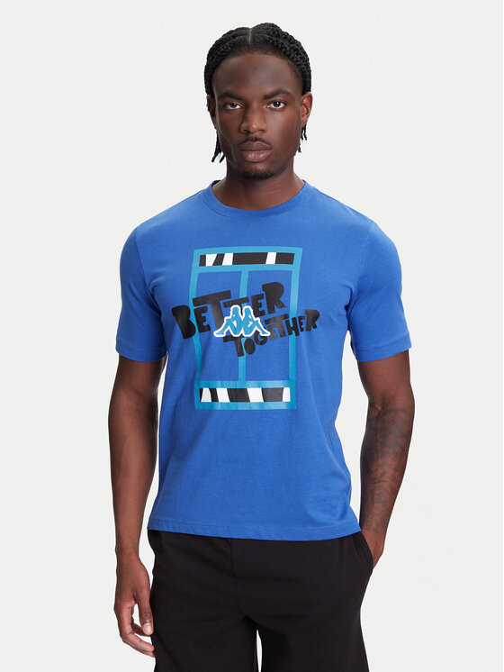 Футболка обычного кроя 351U8JW 741 Kappa, синий
Футболка обычного кроя 351U8JW 741 Kappa, синий