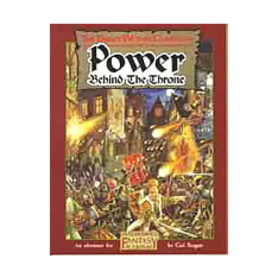 Enemy Within Campaign #3 - Power Behind the Throne, Warhammer Fantasy Roleplay (Hogshead Publishing), мягкая обложка
Enemy Within Campaign #3 - Power Behind the Throne, Warhammer Fantasy Roleplay (Hogshead Publishing), мягкая обложка
