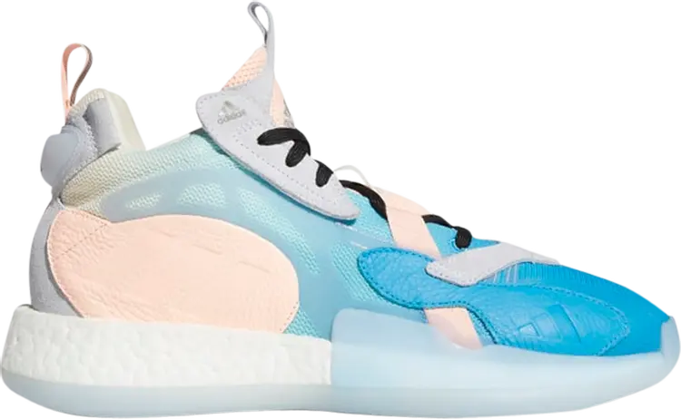 Кроссовки Adidas ZoneBoost 'Aeroblue Clear Orange', синий
Кроссовки Adidas ZoneBoost 'Aeroblue Clear Orange', синий