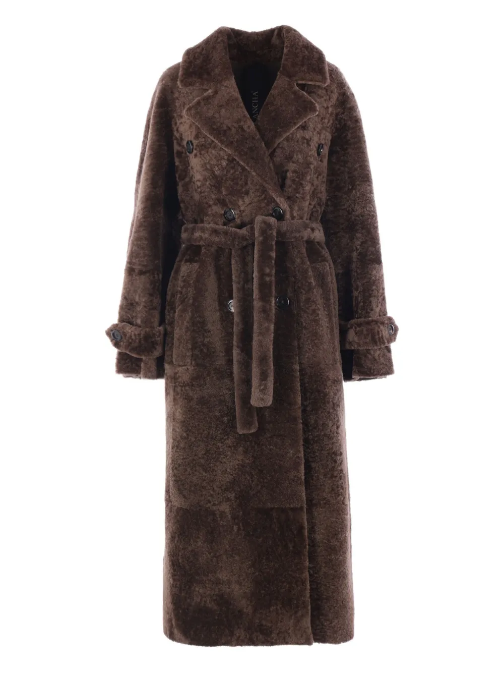 Двубортное пальто с поясом Blancha, коричневый
Двубортное пальто с поясом Blancha, коричневый