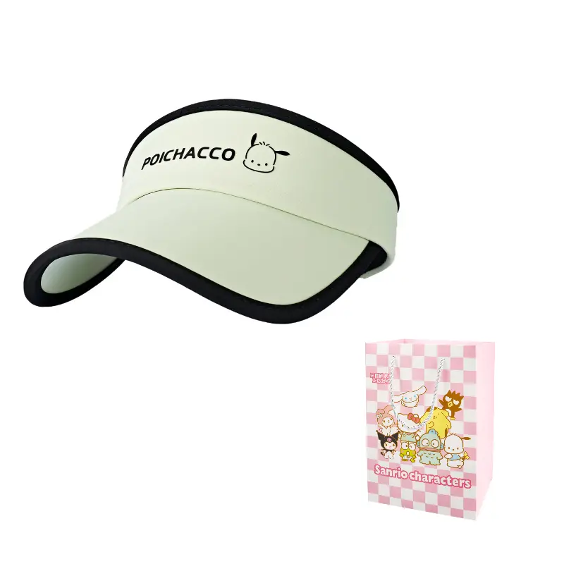 Sanrio Панама из полиамида с защитой от солнца унисекс, Pochacco Golf Visor Cap with Sun Protection
Sanrio Панама из полиамида с защитой от солнца унисекс, Pochacco Golf Visor Cap with Sun Protection