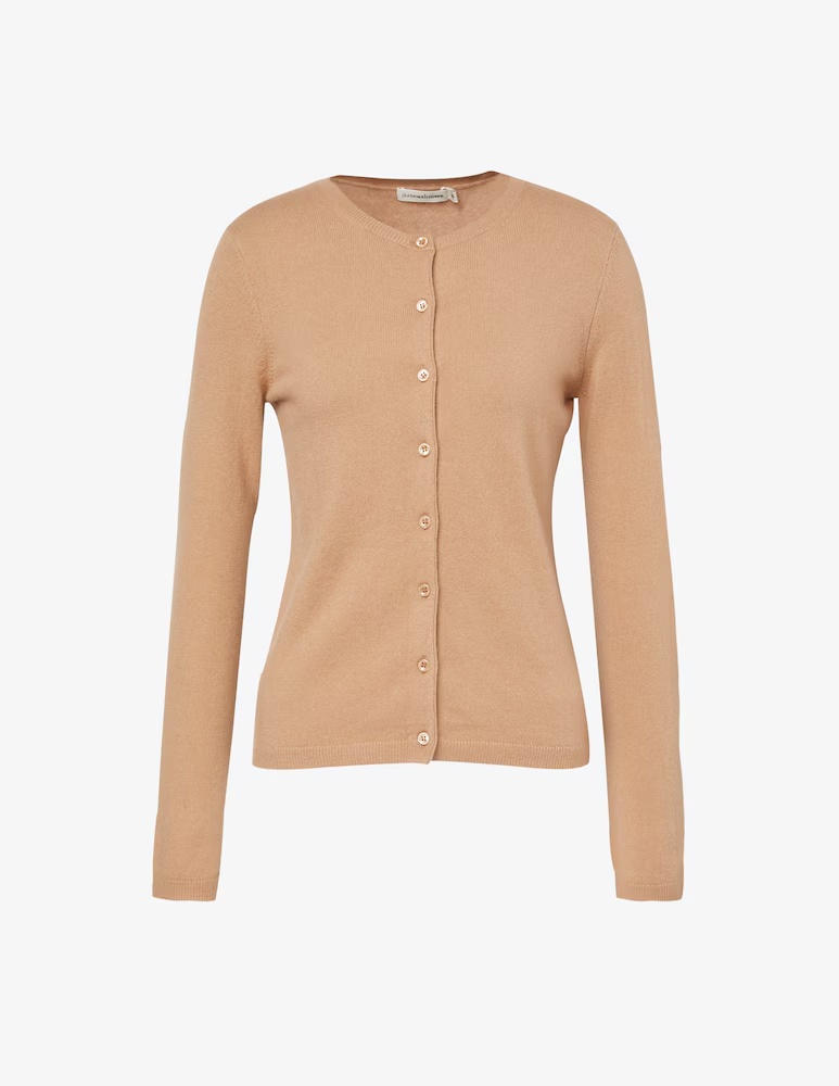 Кардиган с воротником-стойкой и длинными рукавами Pure Cashmere, серо-коричневый
Кардиган с воротником-стойкой и длинными рукавами Pure Cashmere, серо-коричневый