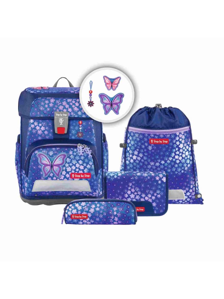 Набор школьных сумок Step by Step CLOUD "Бабочка Майя", 5 предметов
Набор школьных сумок Step by Step CLOUD "Бабочка Майя", 5 предметов