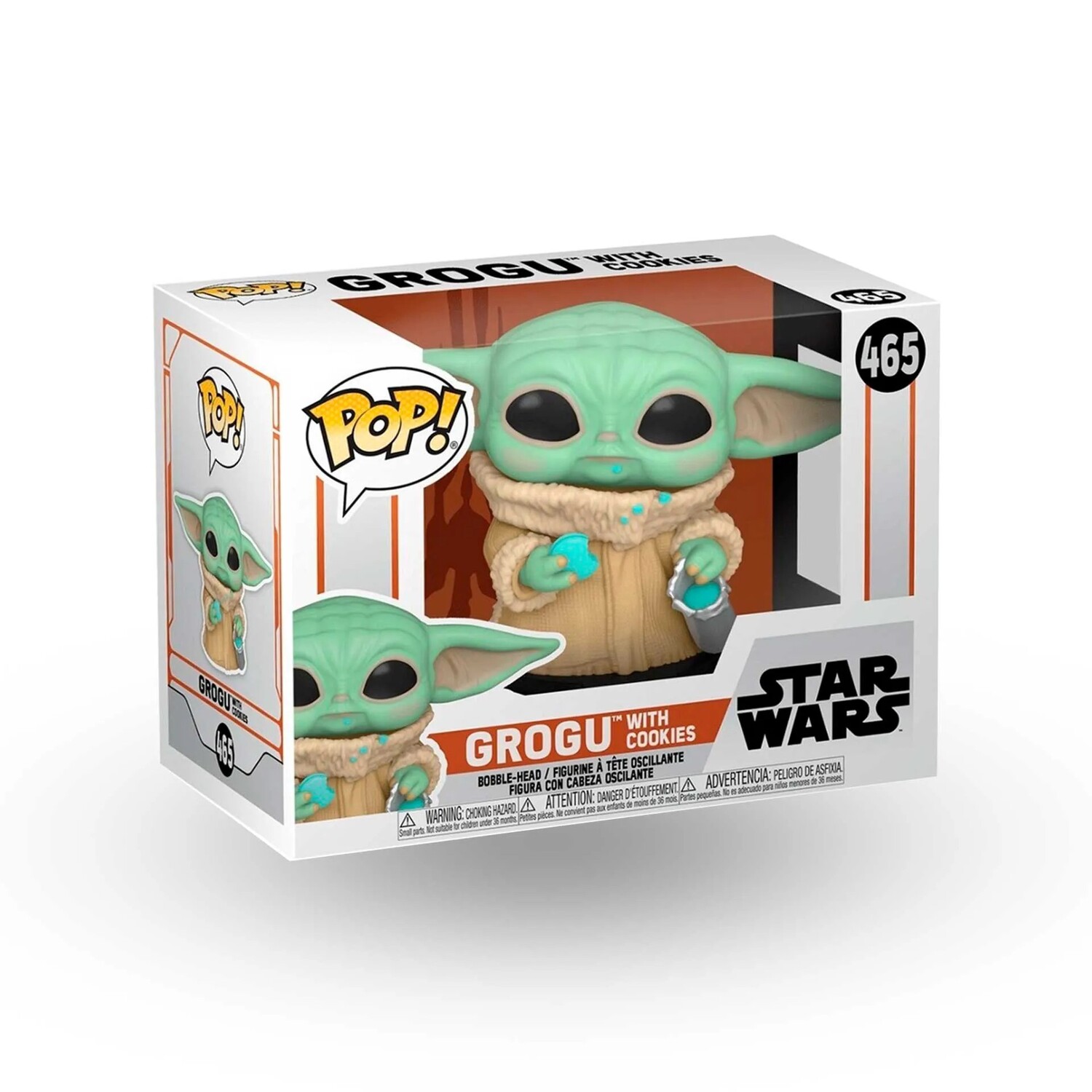 Фигурка Funko Pop! Star Wars: The Mandalorian - Grogu with Cookies
Фигурка Funko Pop! Star Wars: The Mandalorian - Grogu with Cookies
