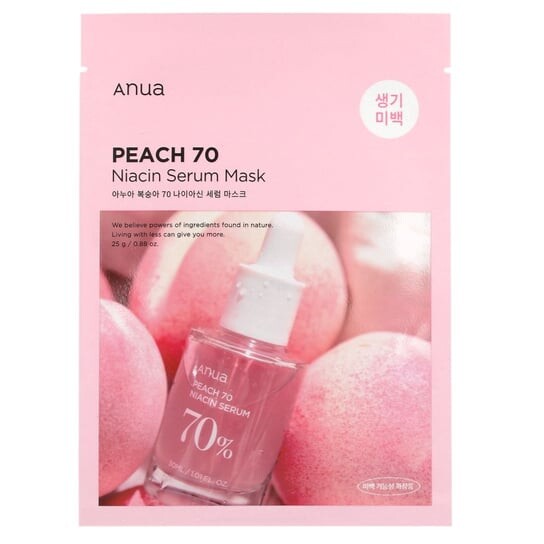 Маска для лица, 25 мл Anua Peach 70 Niacin Serum Mask, Inna marka
Маска для лица, 25 мл Anua Peach 70 Niacin Serum Mask, Inna marka